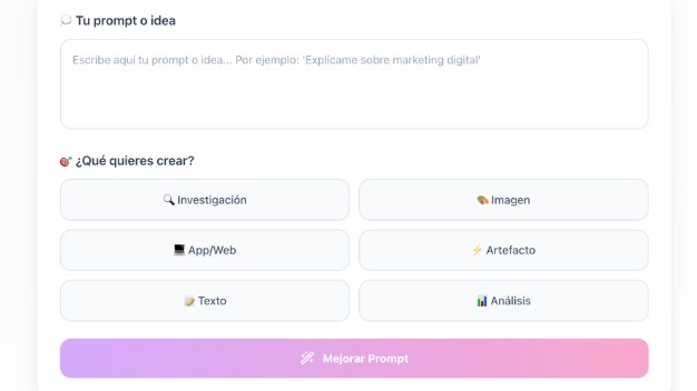 Mejorador de prompts